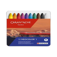 Caran D'Ache Wax Pastels - Set of 10